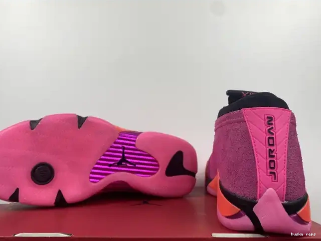 Cheap Husky Pink Retro DH4121-600 Jordan (W) 14 Low Shocking 0512
